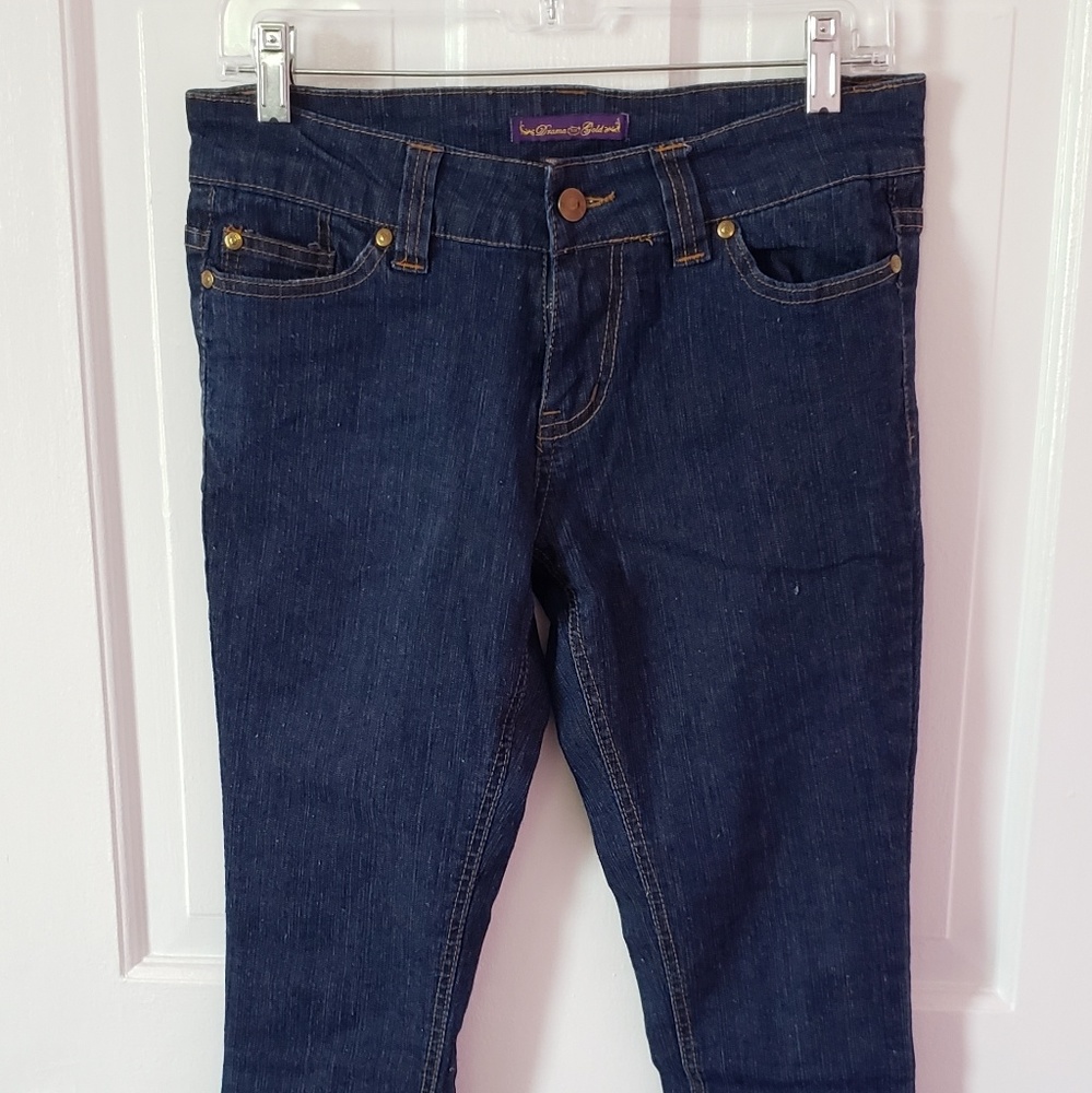 Zipper Leg Skinny Jeans